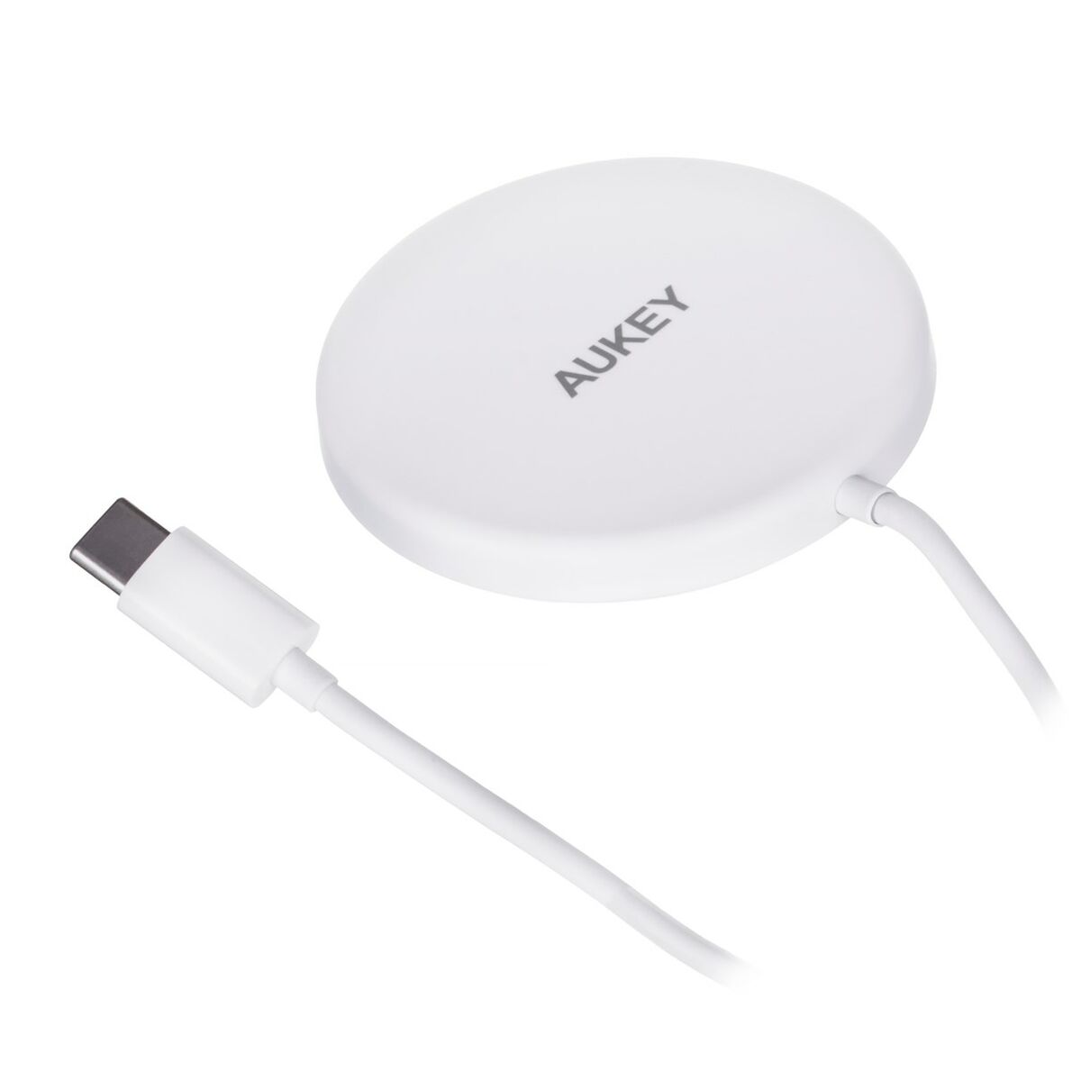 Cordless Charger Aukey Aircore White-0