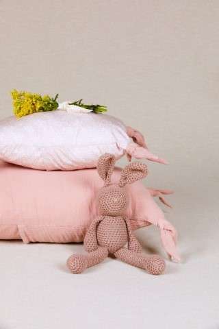 Pink Lilies Cushion-3