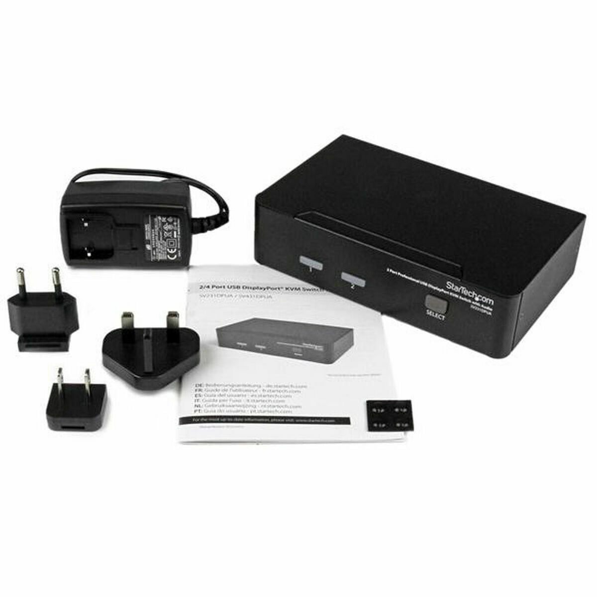 2-Port KVM Switch Startech SV231DPUA-1