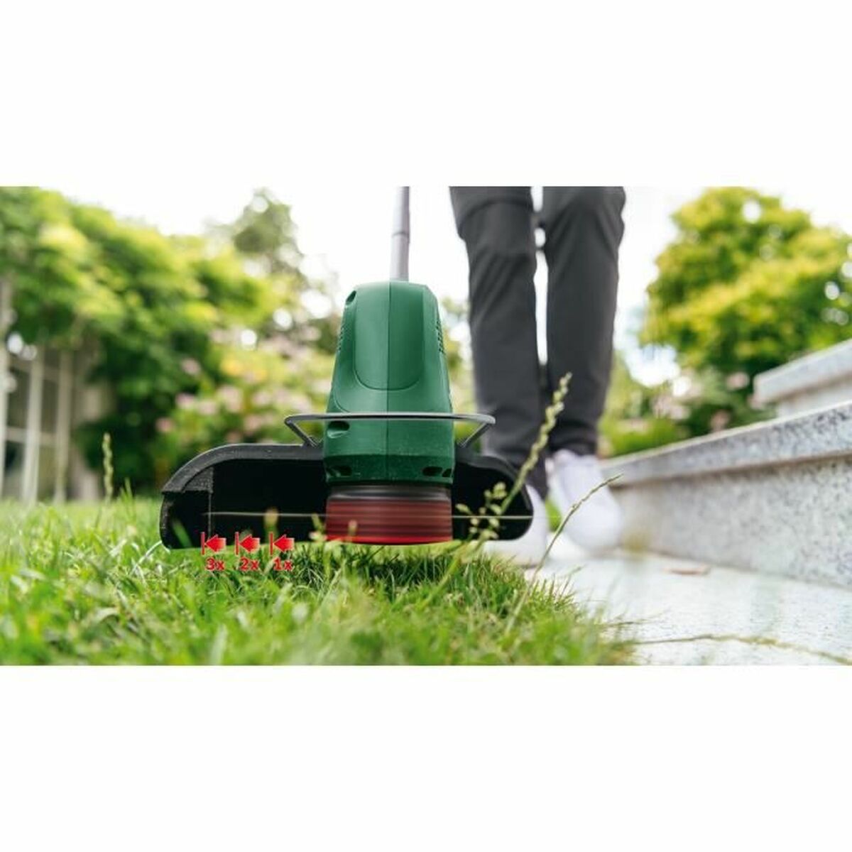 Electric Trimer BOSCH Easy GrassCut 18V-230 18 V Ø 23 cm-2