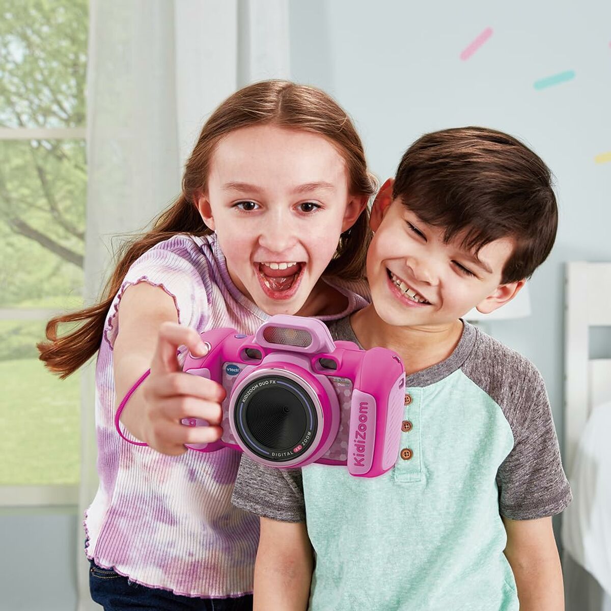 Children's camera Vtech Kidizoom Duo DX Pink-4