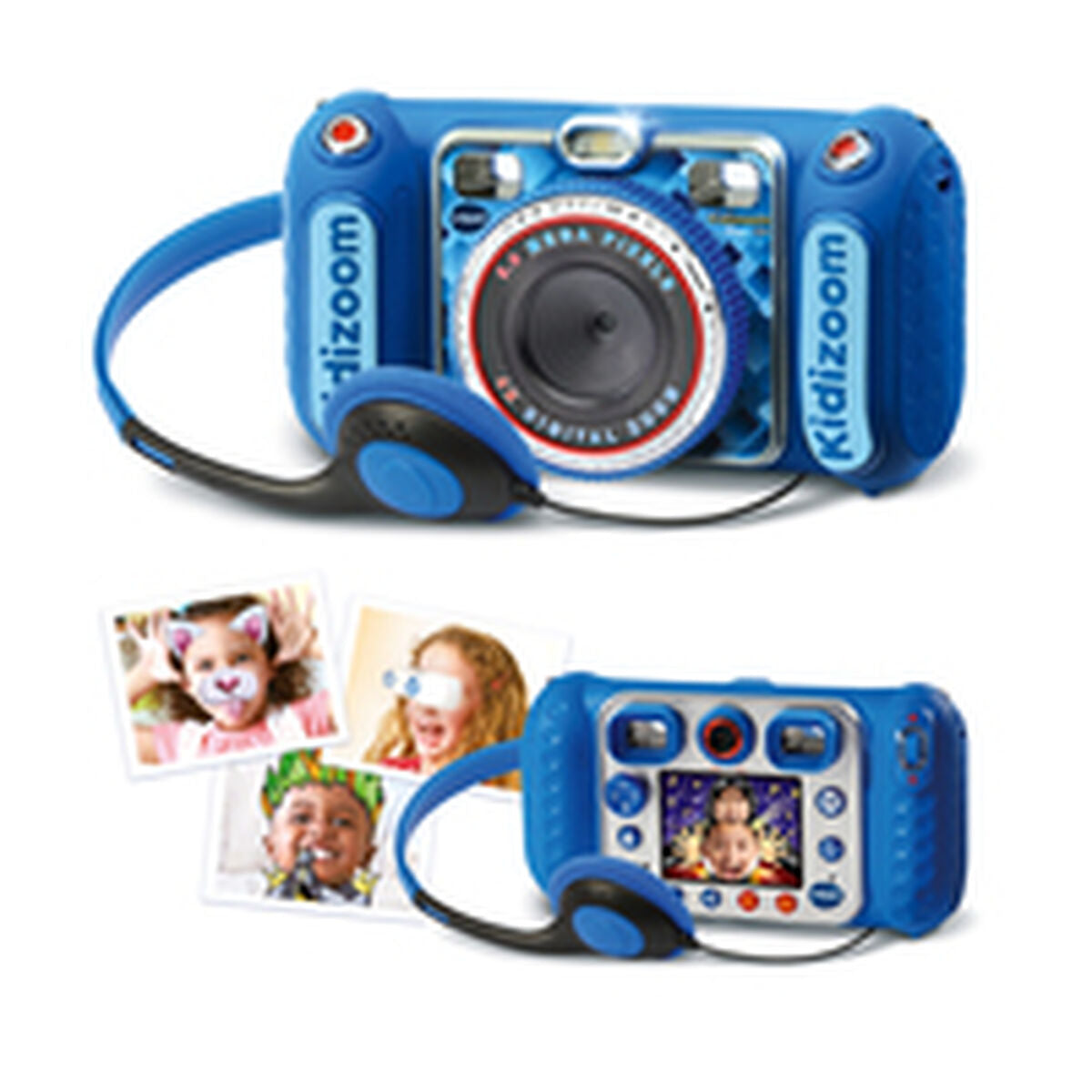 Children’s Digital Camera Vtech Duo DX bleu-4