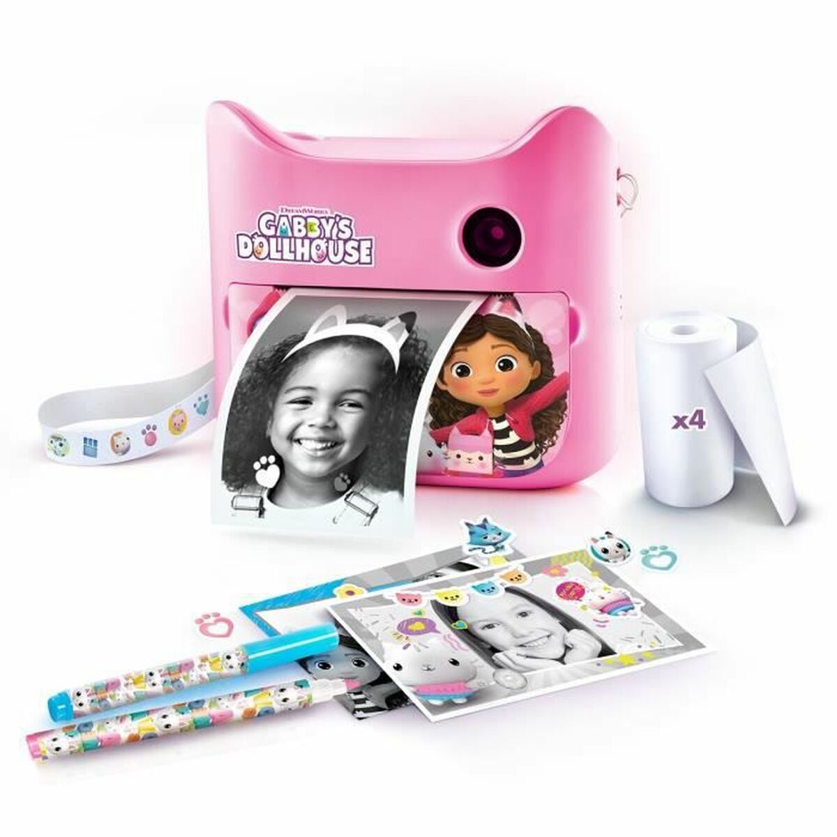 Children’s Digital Camera Canal Toys Pink-4