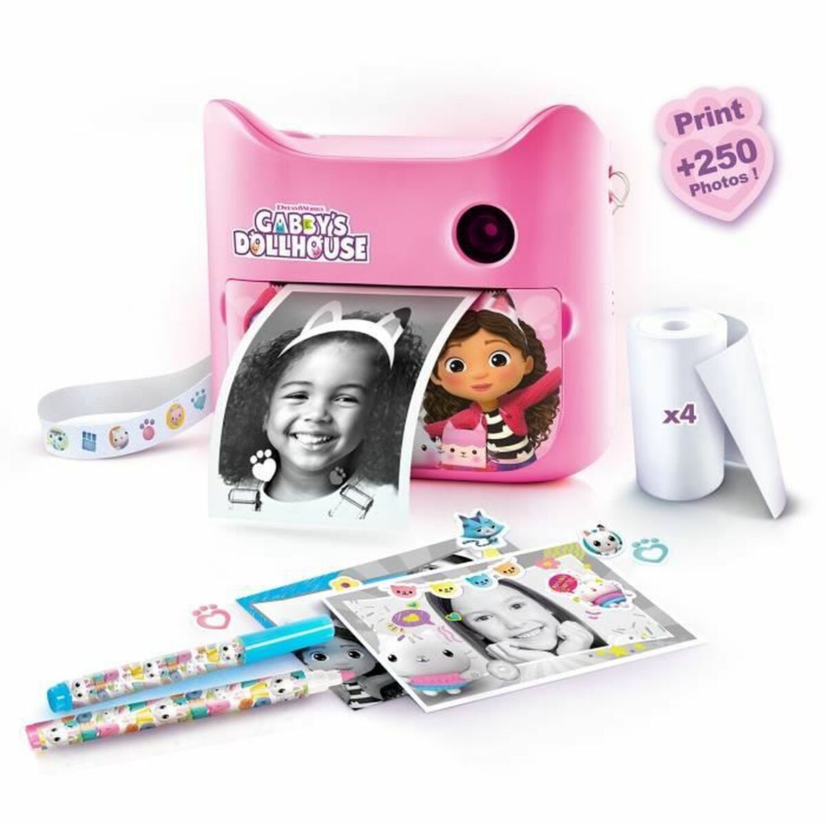 Children’s Digital Camera Canal Toys Pink-3