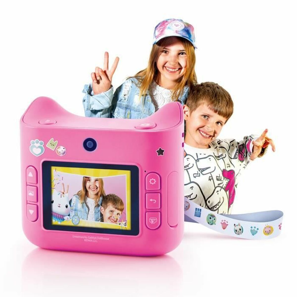 Children’s Digital Camera Canal Toys Pink-2