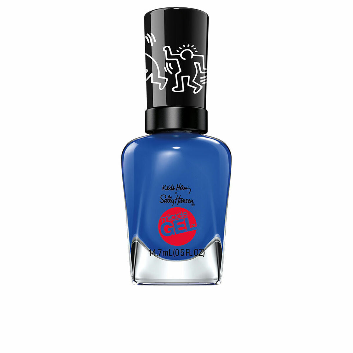 nail polish Sally Hansen Miracle Gel Keith Haring Nº 925 Draw blue in 14,7 ml-0