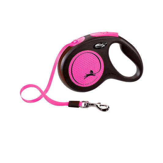 Dog Lead Flexi Flexi 5 m Pink S-0