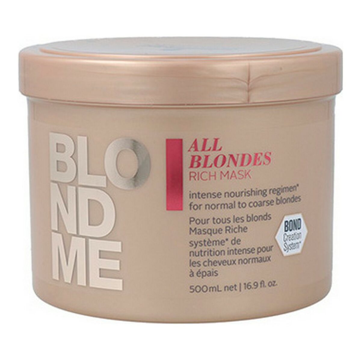 Hair Mask Schwarzkopf Blondme Rich Keratine-1