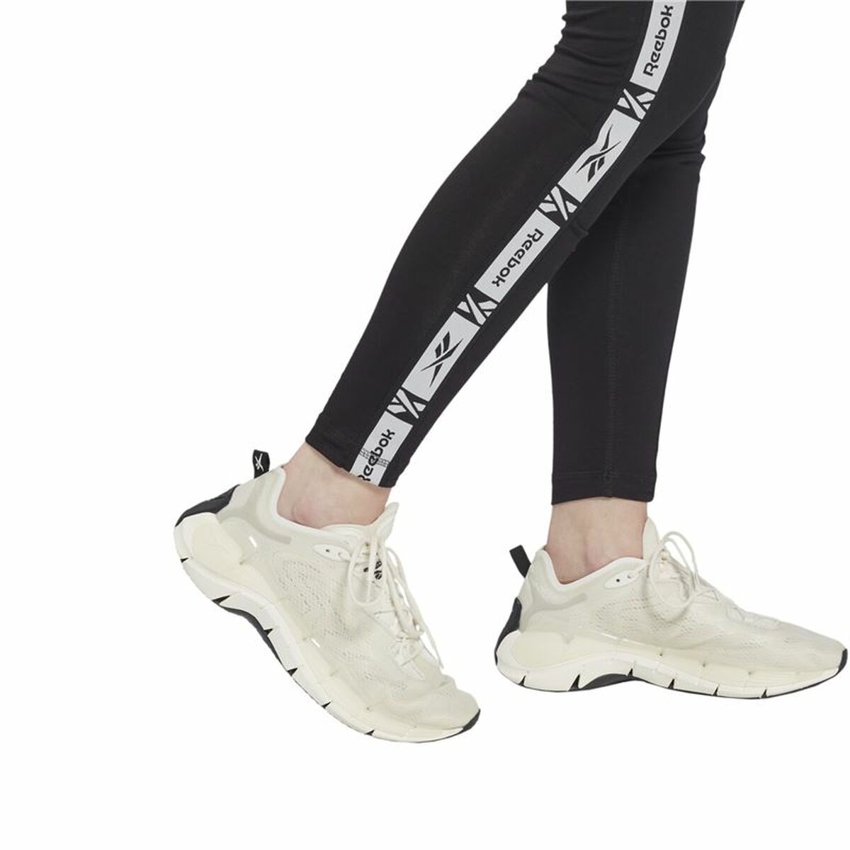 Sport leggings for Women Reebok TE Tape Black-4