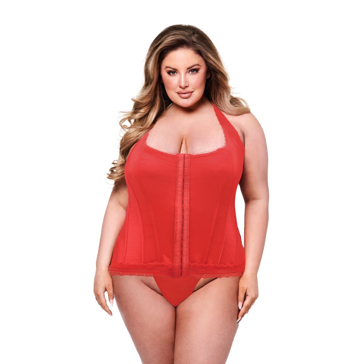 Leotard Baci Lingerie Red XL/XXL-0