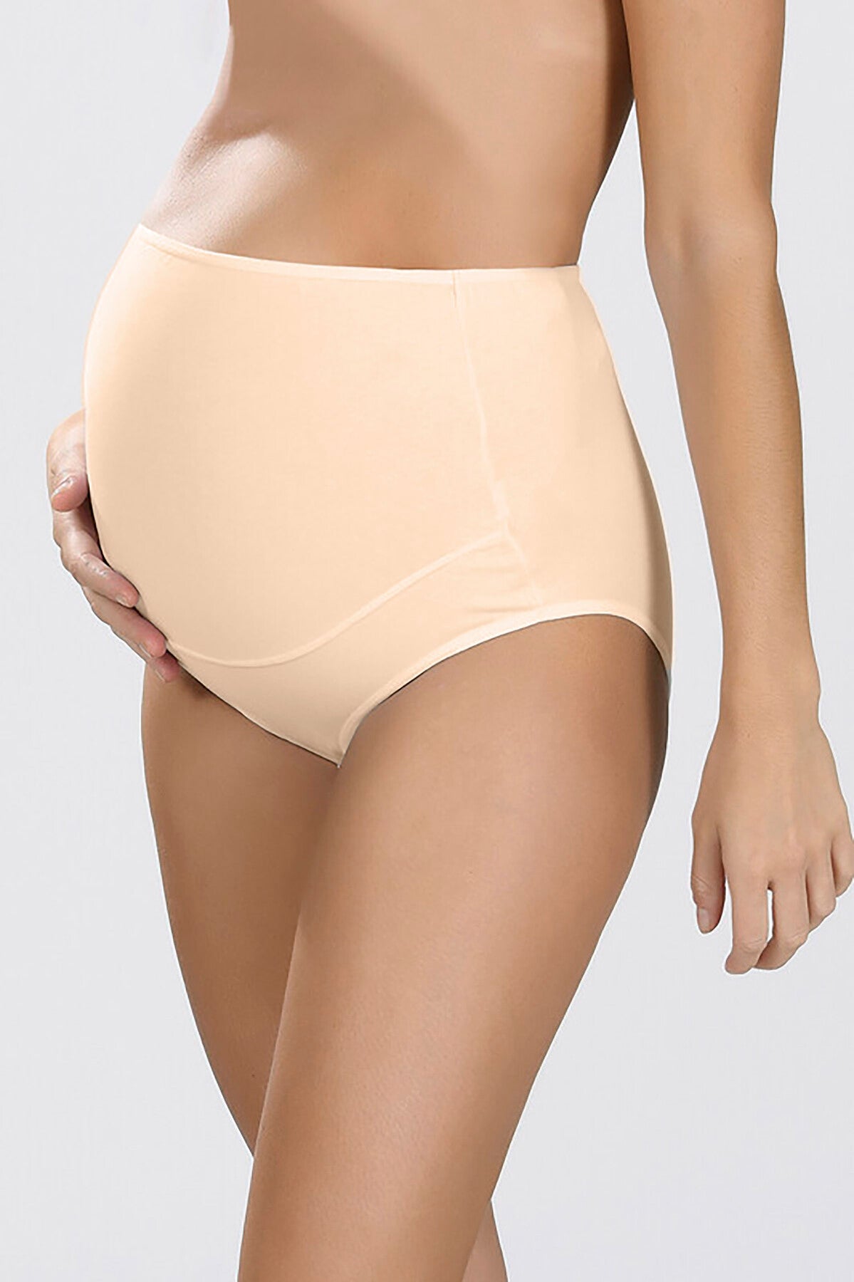 Shopymommy 540 Cotton Maternity Panties Skin-0