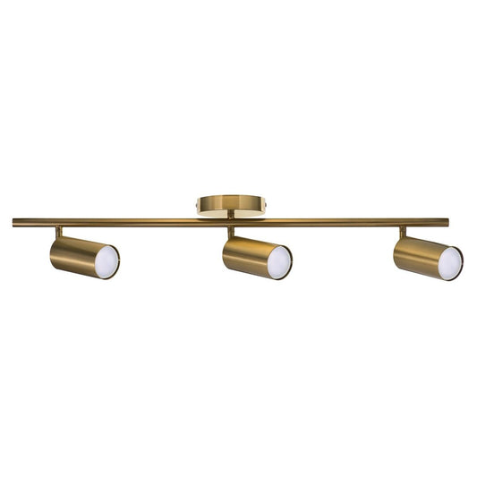 Ceiling Light Activejet AJE-SPECTRA 3P Golden Metal 40 W-0