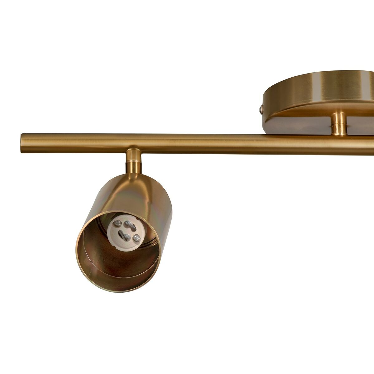 Ceiling Light Activejet AJE-SPECTRA 3P Golden Metal 40 W-2