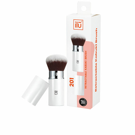 Make-up Brush Ilū Nº 201 Retractable Kabuki Loose Dust-0