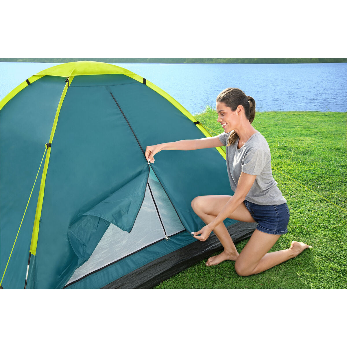 Tent Bestway Green 205 x 145 x 100 cm-20