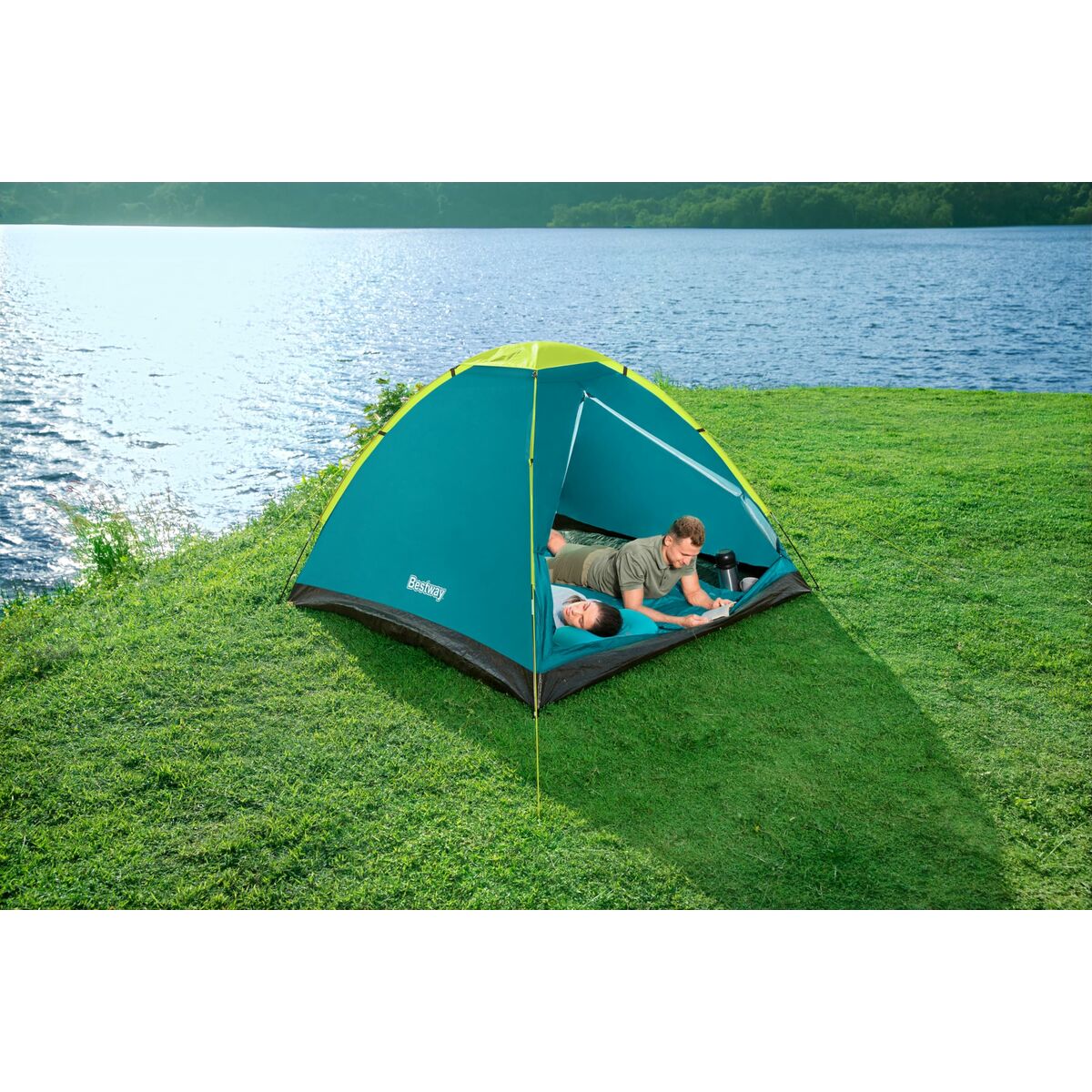 Tent Bestway Green 205 x 145 x 100 cm-17