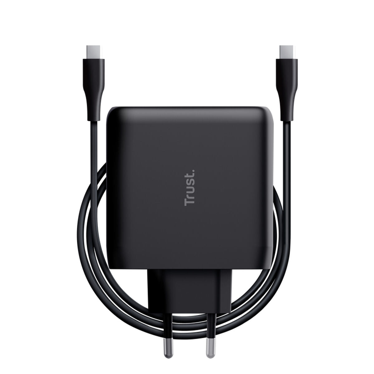 Wall Charger + USB-C Cable Trust 24818 Black-0