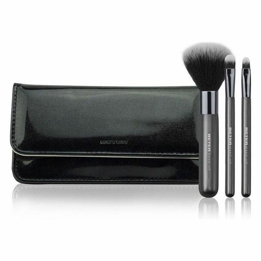 Set of Make-up Brushes Black Day to Night Beter 110380 4 Pieces (4 pcs)-0