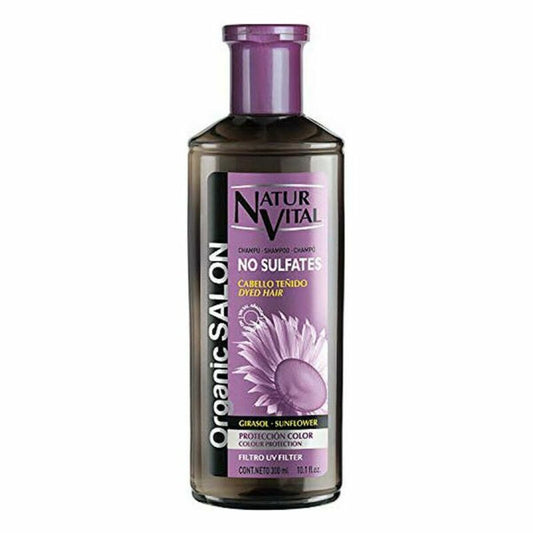 Shampoo for Coloured Hair Organic Salon Naturvital (300 ml)-0