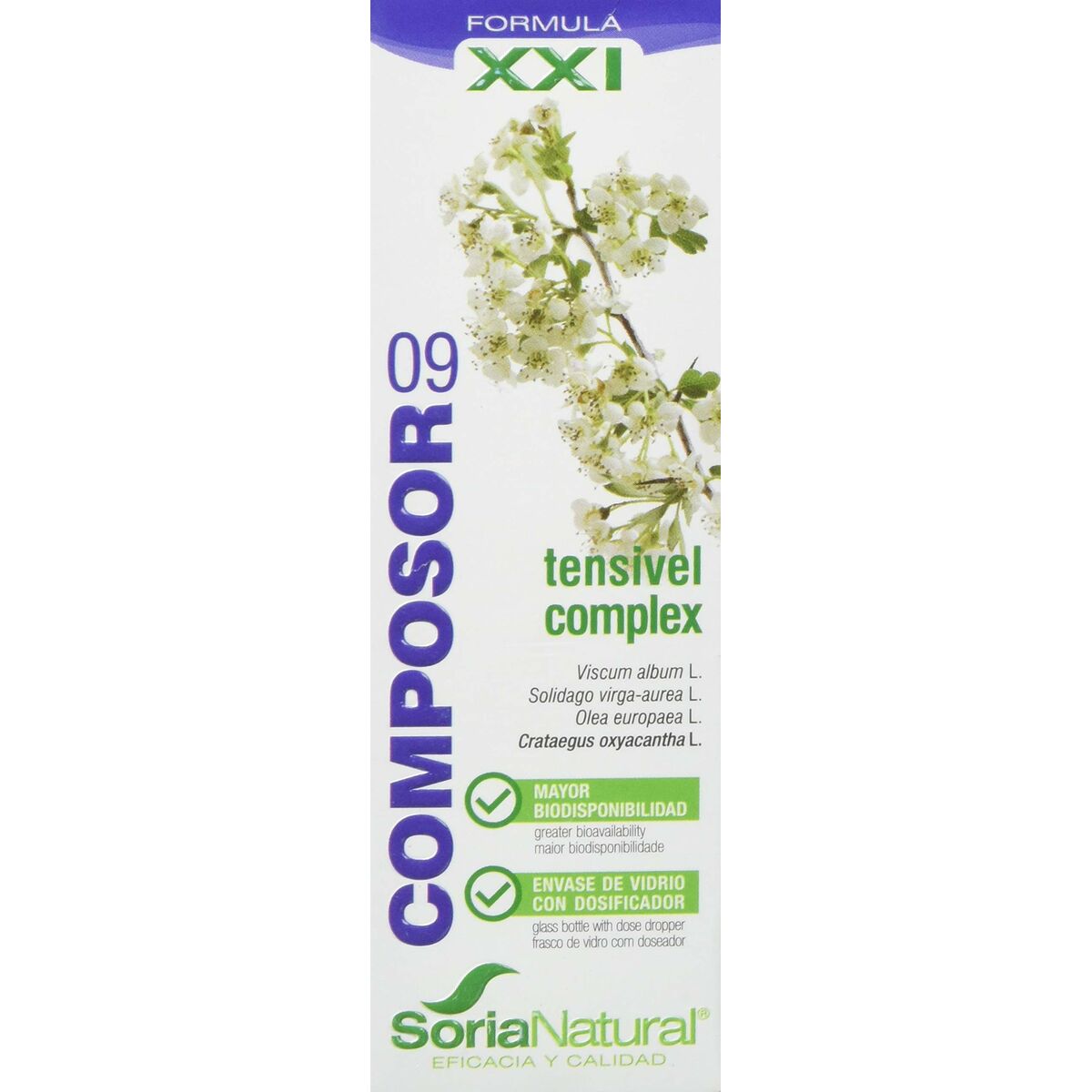 Food Supplement Soria Natural Composor 9 Tensivel Complex 50 ml-0