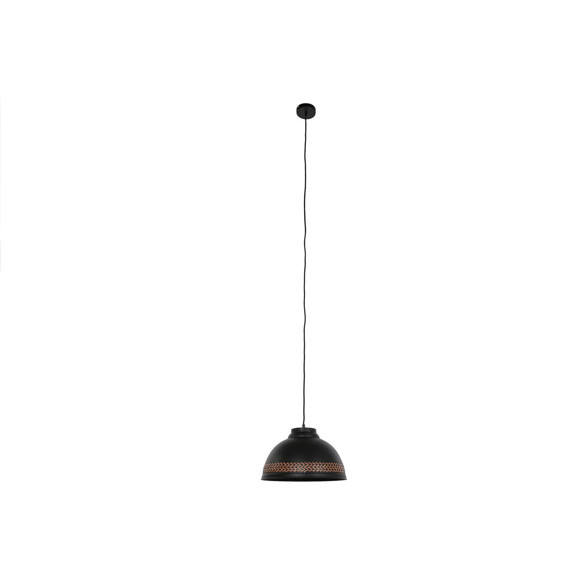 Ceiling Light DKD Home Decor Brown Black Cream Metal 50 W 39 x 39 x 22 cm (2 Units)-5