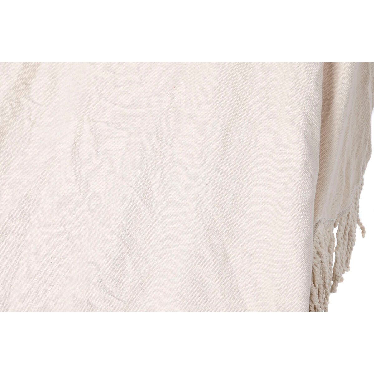 Hanging Hammock Home ESPRIT White Fringe 200 x 100 x 5 cm-1