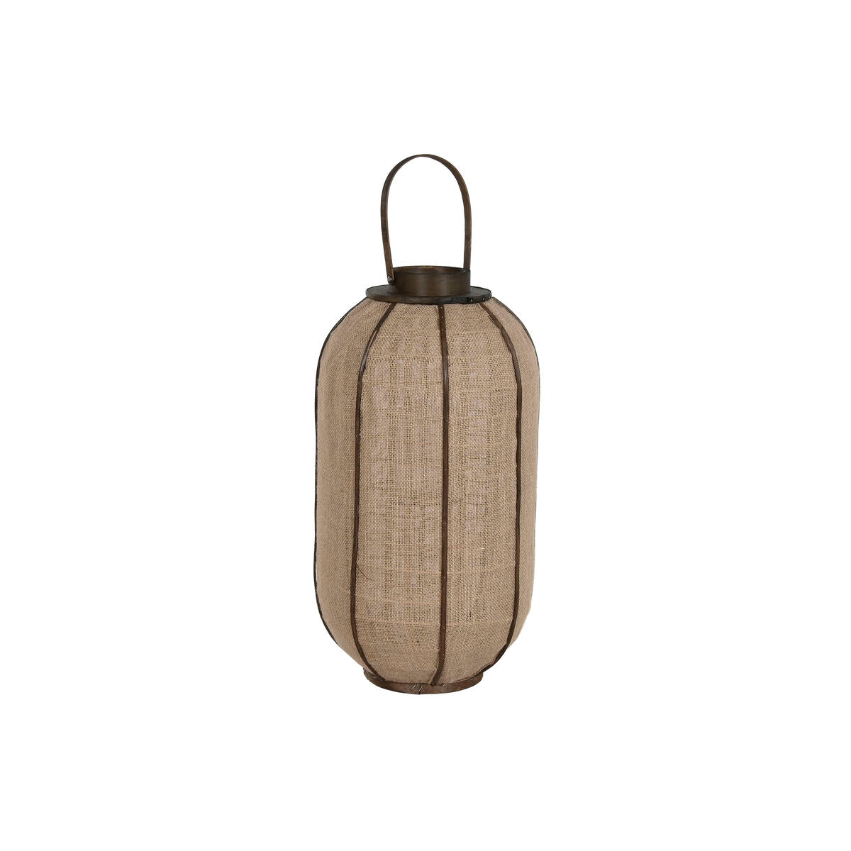 Candleholder Home ESPRIT Natural Jute Bamboo 33 x 33 x 61,5 cm-0