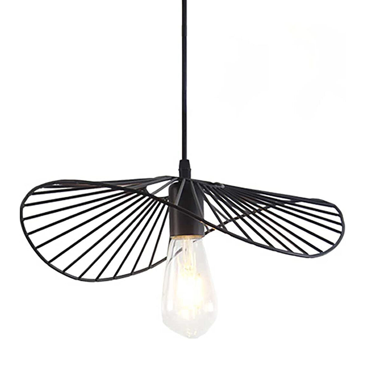 Ceiling Light Alexandra House Living Black Metal 60 W 37 x 10 x 32 cm-0