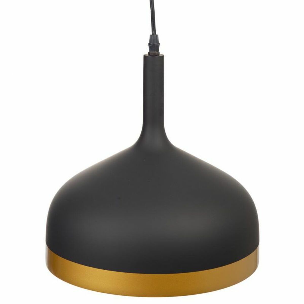 Ceiling Light Alexandra House Living Black Golden-2