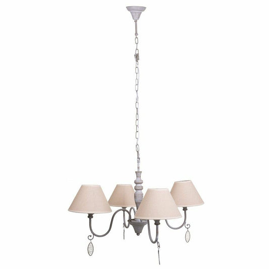 Ceiling Light Alexandra House Living White Grey-0