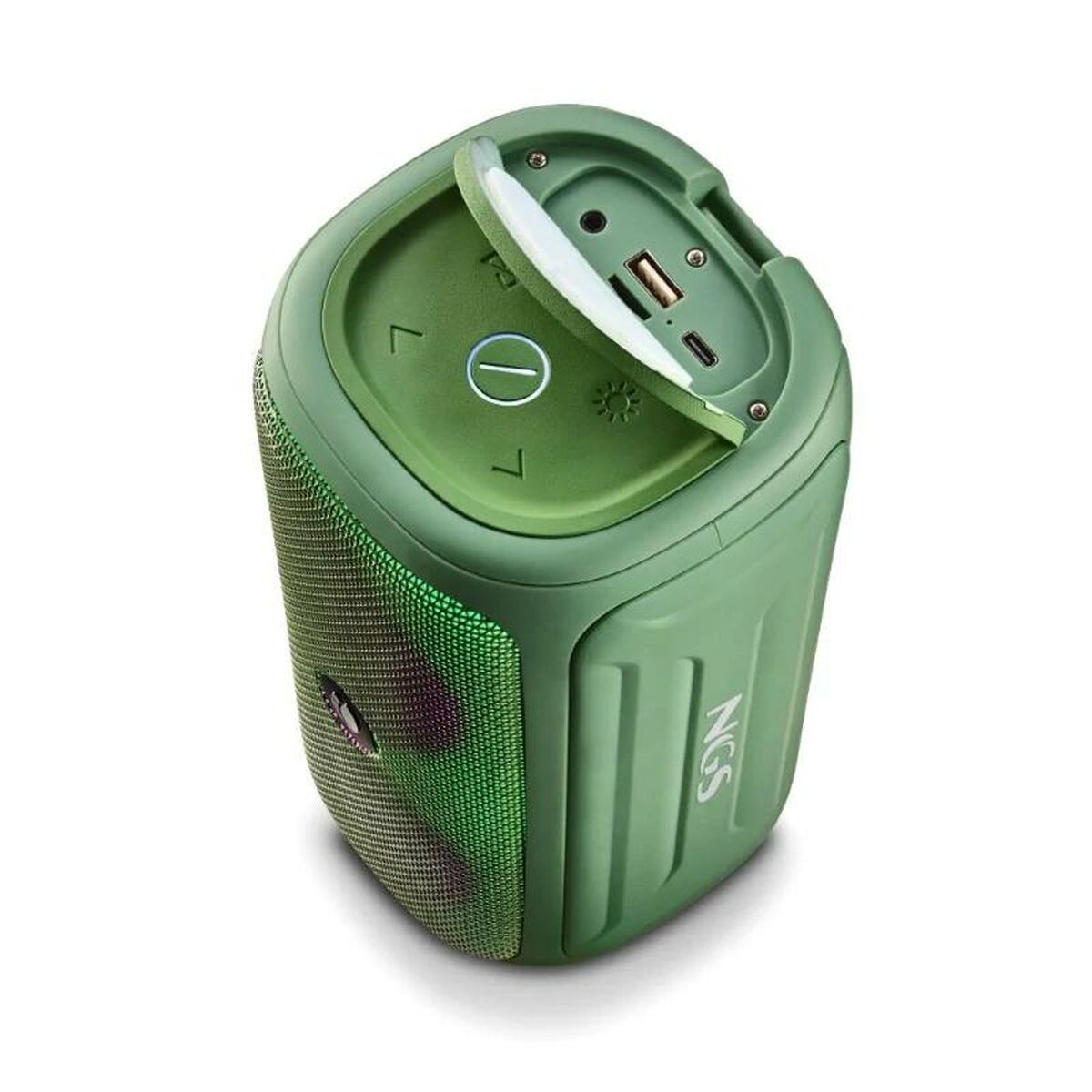 Portable Bluetooth Speakers NGS ROLLERBEASTGREEN-2