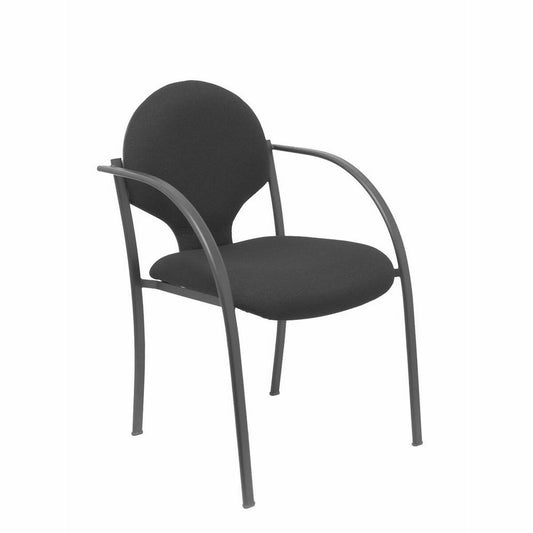 Reception Chair Hellin PYC PACK220NBALI840 Black-0