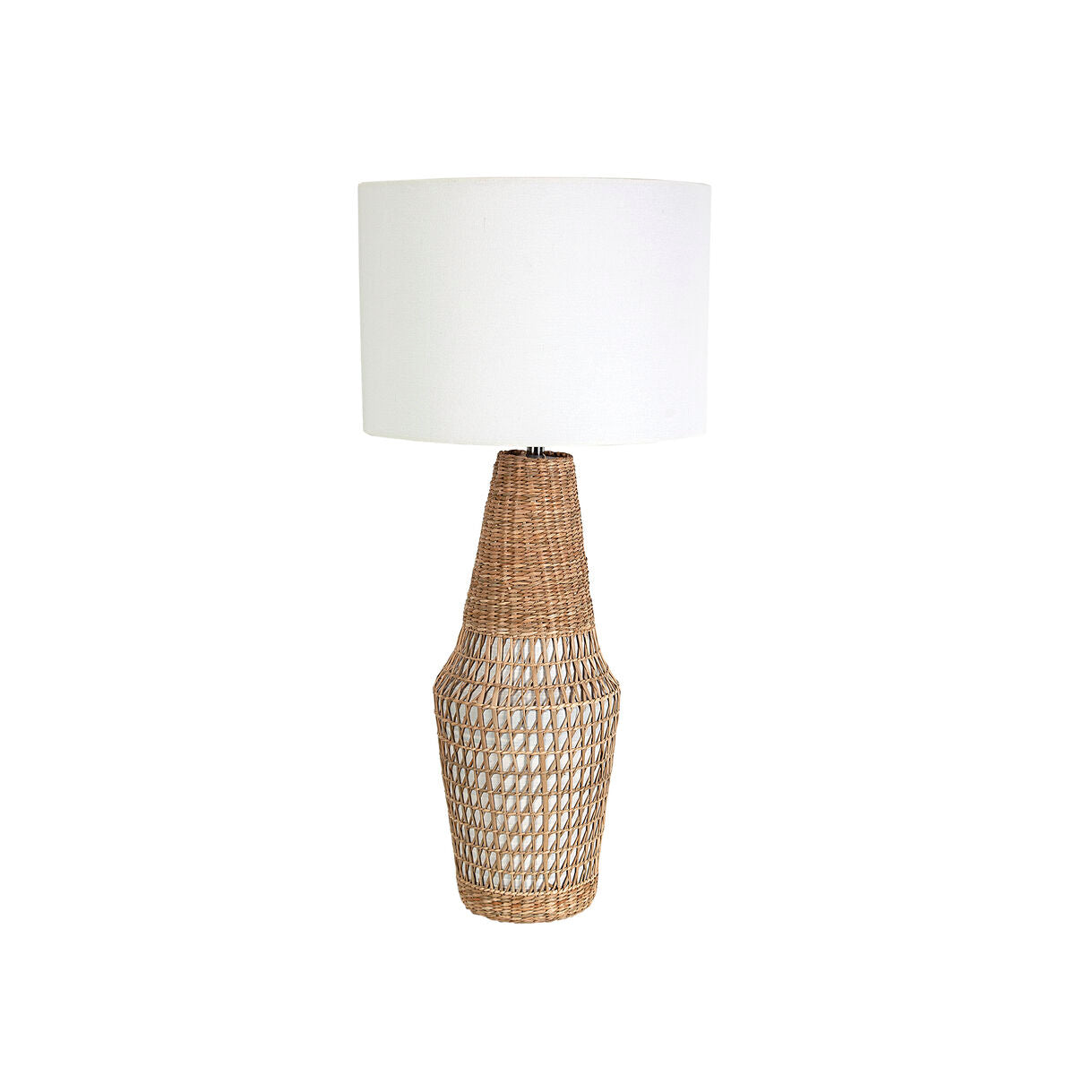 Desk lamp Romimex Beige Bamboo Fibre 38 x 80 x 38 cm-0