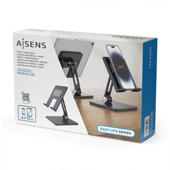 Holder Aisens MS2PXXL-183 Black Grey Aluminium-0