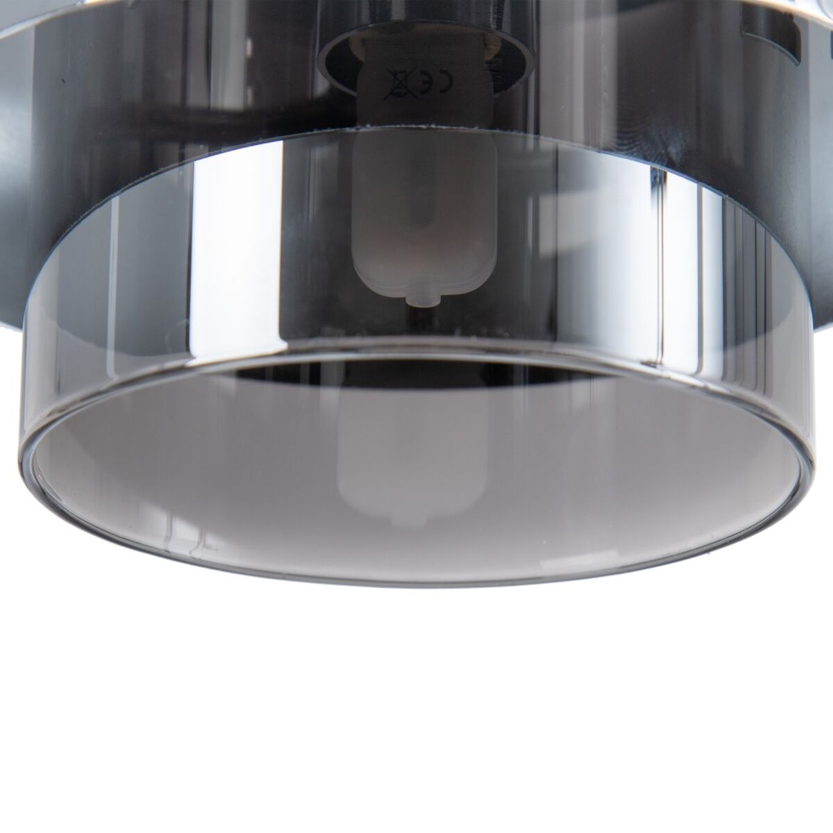 Ceiling Light Crystal Metal Silver Ø 10 cm 20 x 20 x 120 cm-3