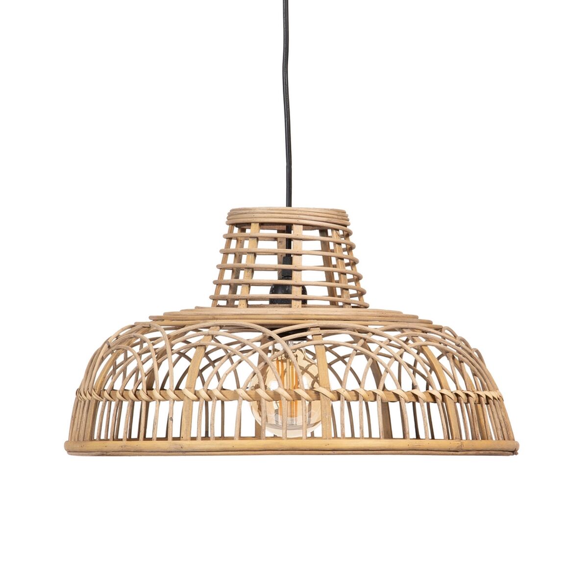 Ceiling Light 51,5 x 51,5 x 30 cm Natural (2 Units)-8