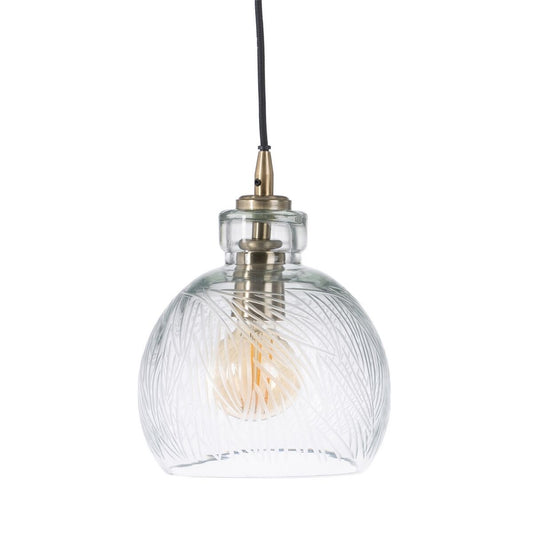 Ceiling Light Crystal Metal 20 x 20 x 27 cm-0