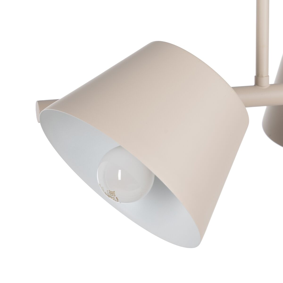 Ceiling Light 62,5 x 38 x 27,5 cm Metal Cream Ø 10 cm-5