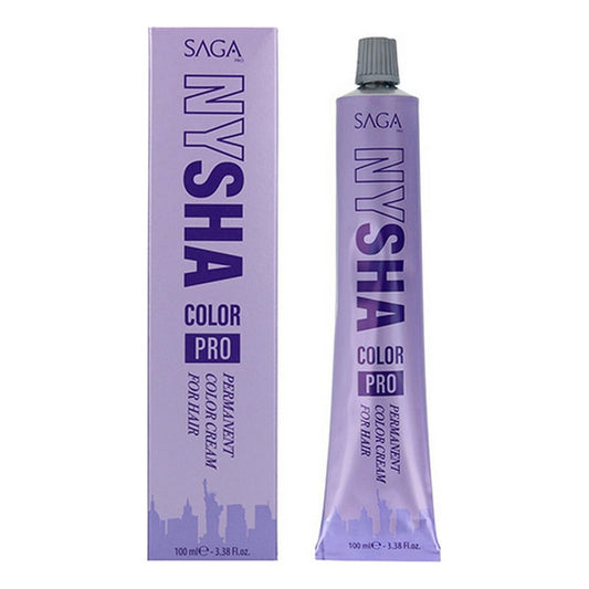 Permanent Dye Saga Nysha Color Pro Nº 4.00 (100 ml)-0