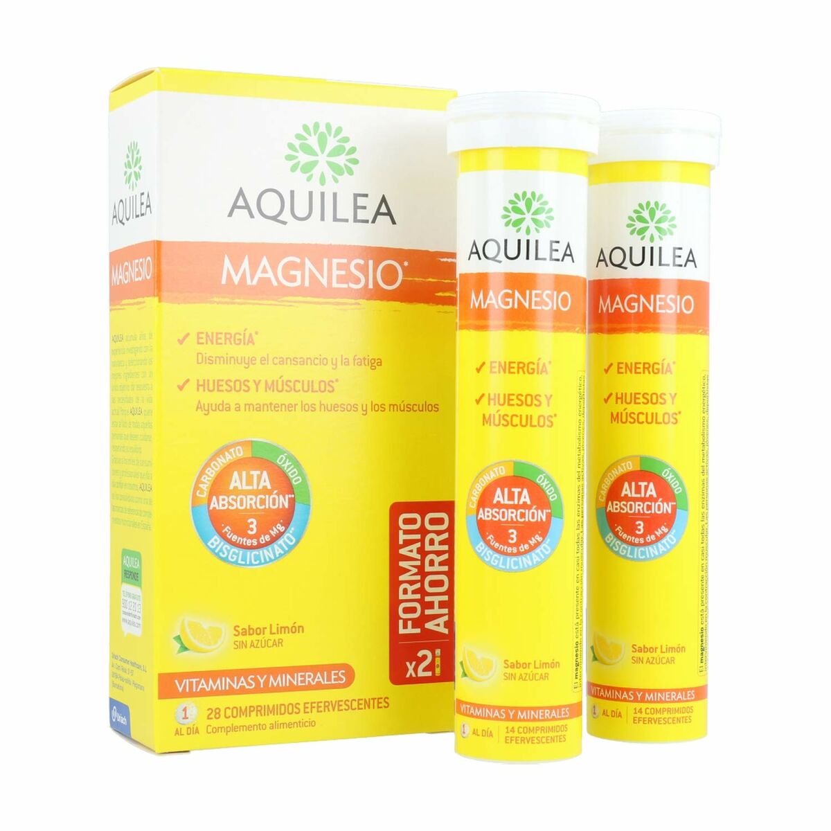 Magnesium Aquilea   Lemon Magnesium 28 Units-0