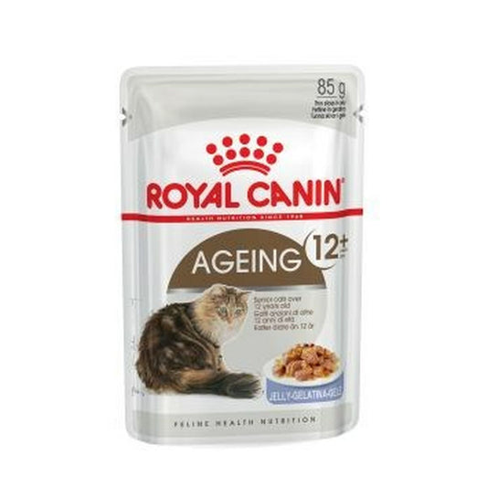 Cat food Royal Canin FHN Ageing 12+ Meat 12 x 85 g-0