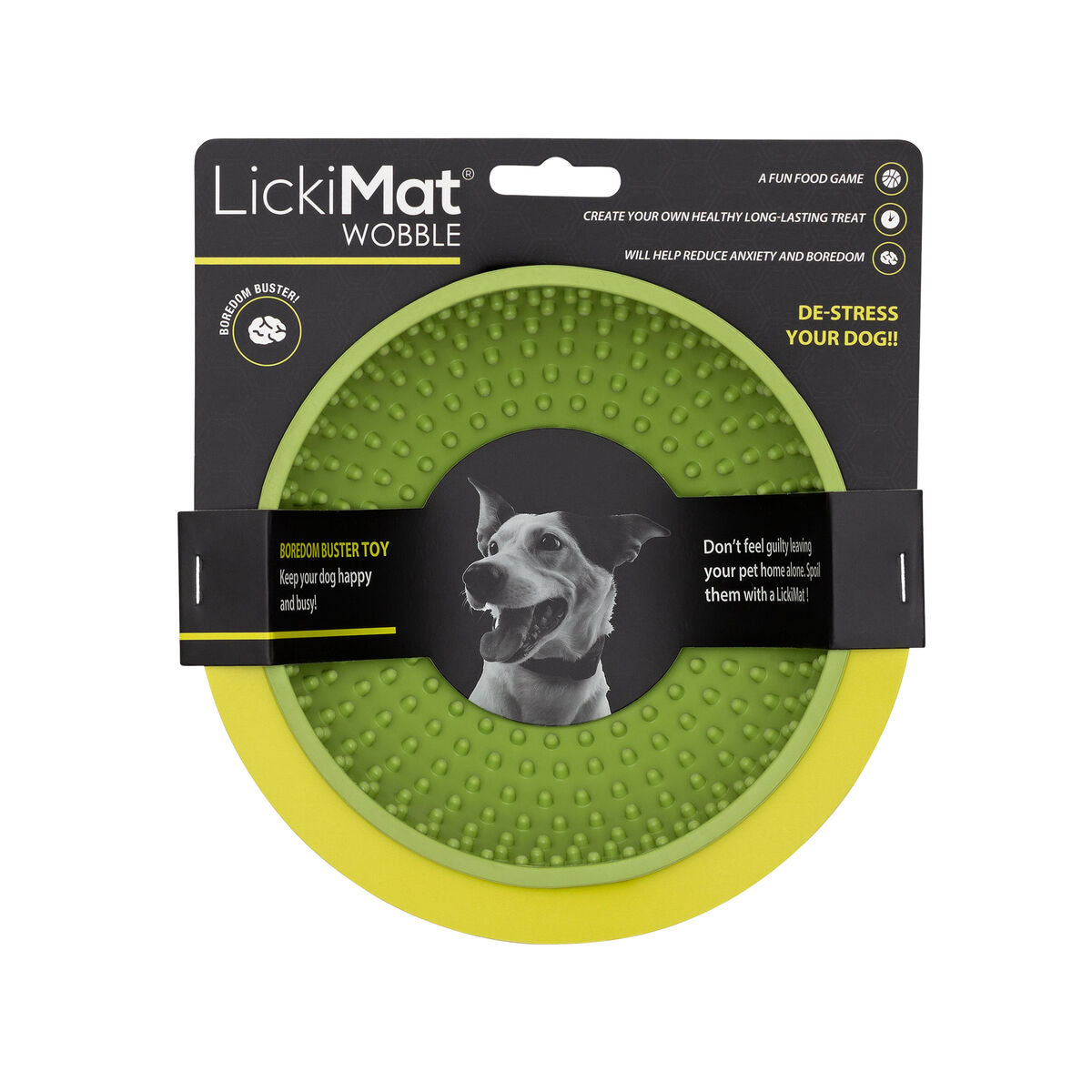 Dog Feeder Lickimat Green Rubber Modern 600 ml-3