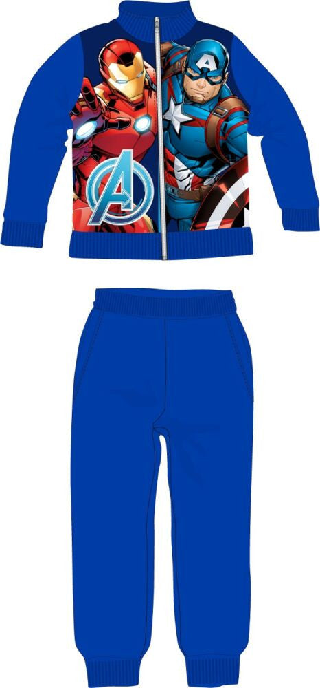 Avengers casual clothes for children - medium blue - 98-0