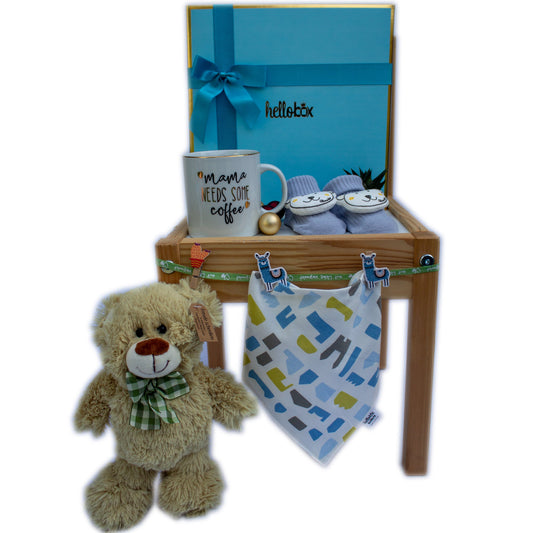 Baby Gift for Newborn Boy - ITs A BOY- HELLO WORLD-0