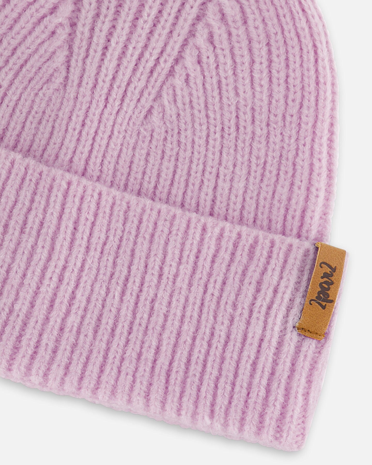 Mid-Season Knit Hat Lilac-3