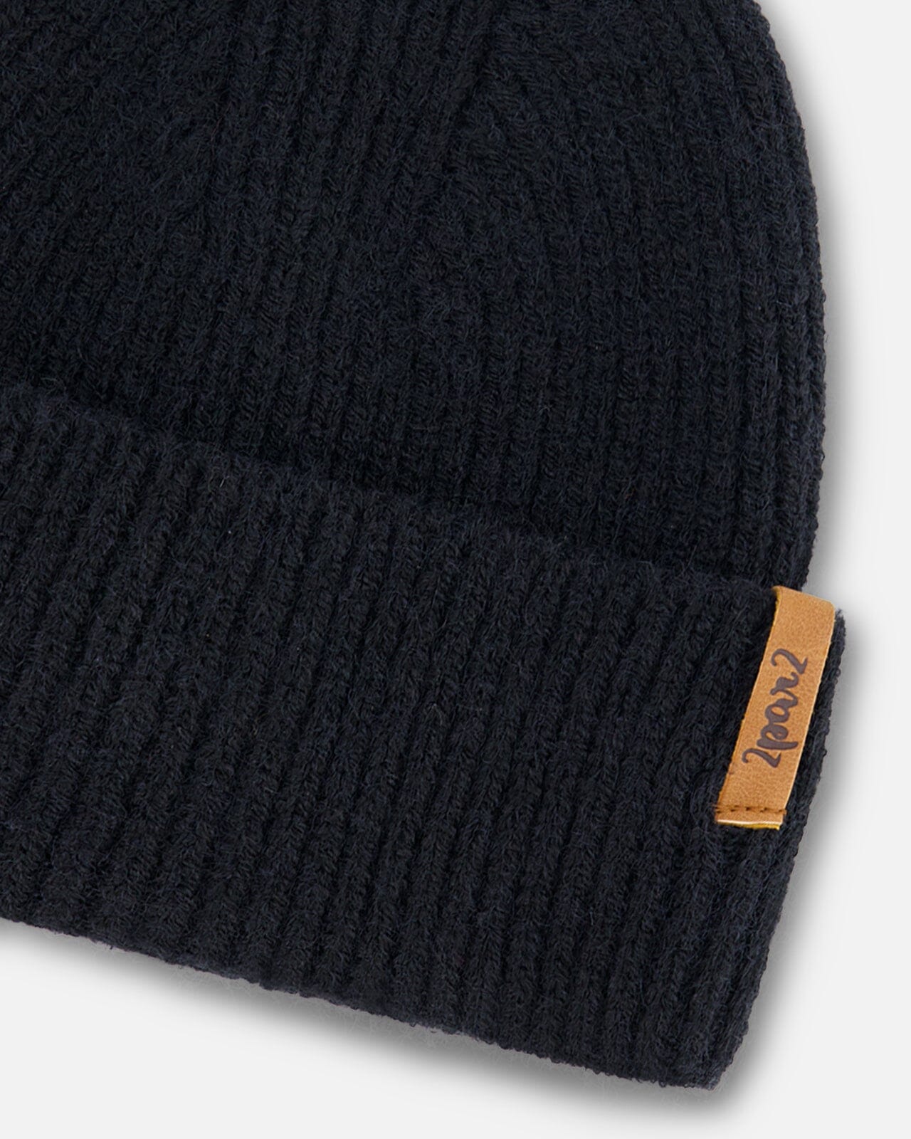 Mid-Season Knit Hat Black-4