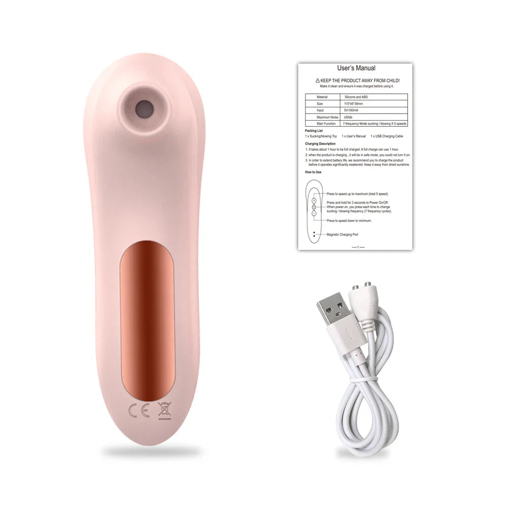 2-in-1 Clit Sucker & Vibrator for Double Stimulation-7