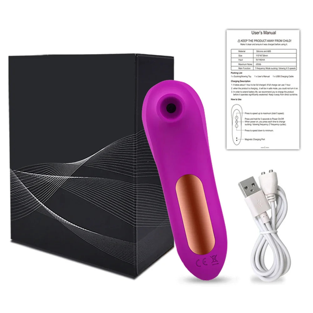 2-in-1 Clit Sucker & Vibrator for Double Stimulation-6