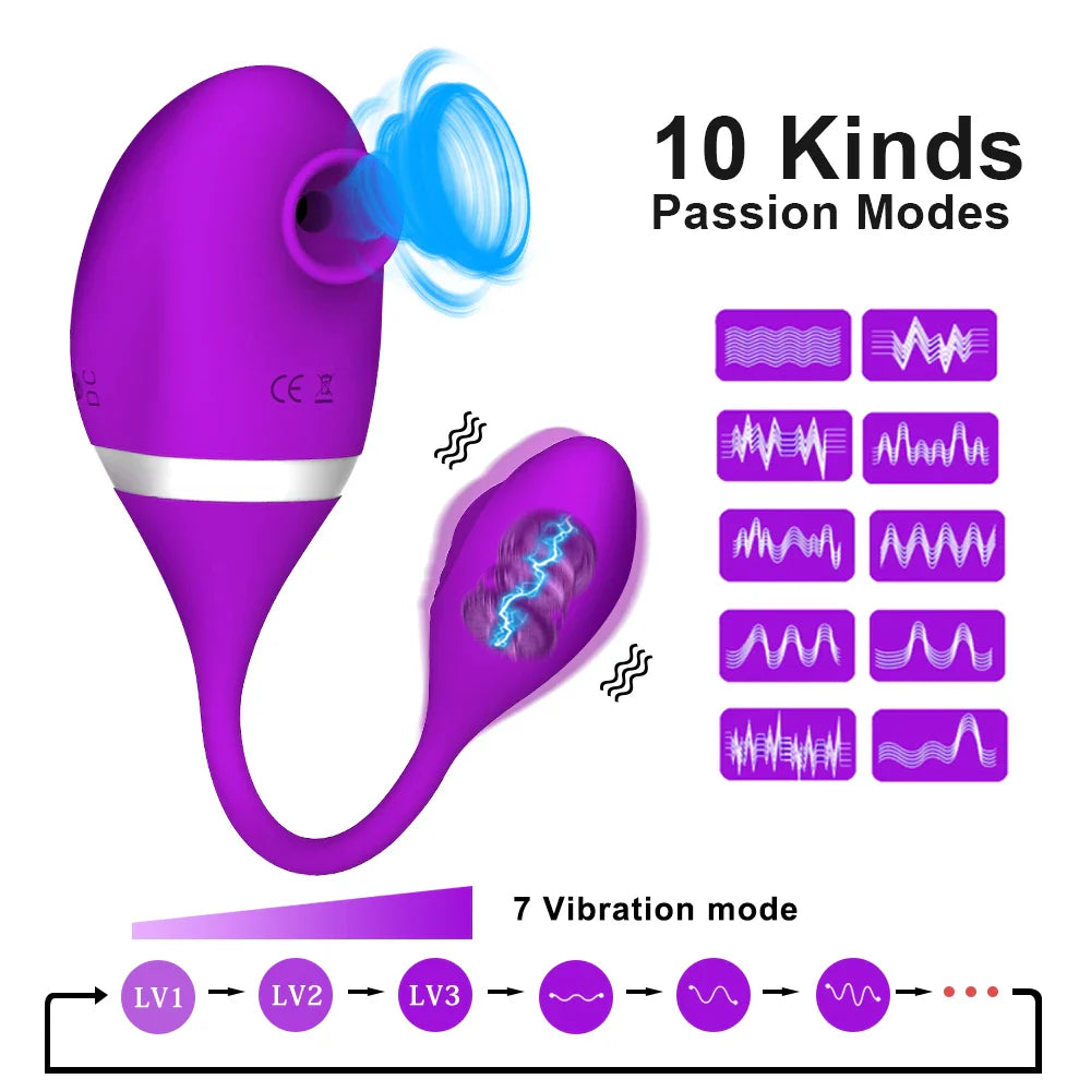 Oral Clit Vibrator for Solo or Partner Play-1