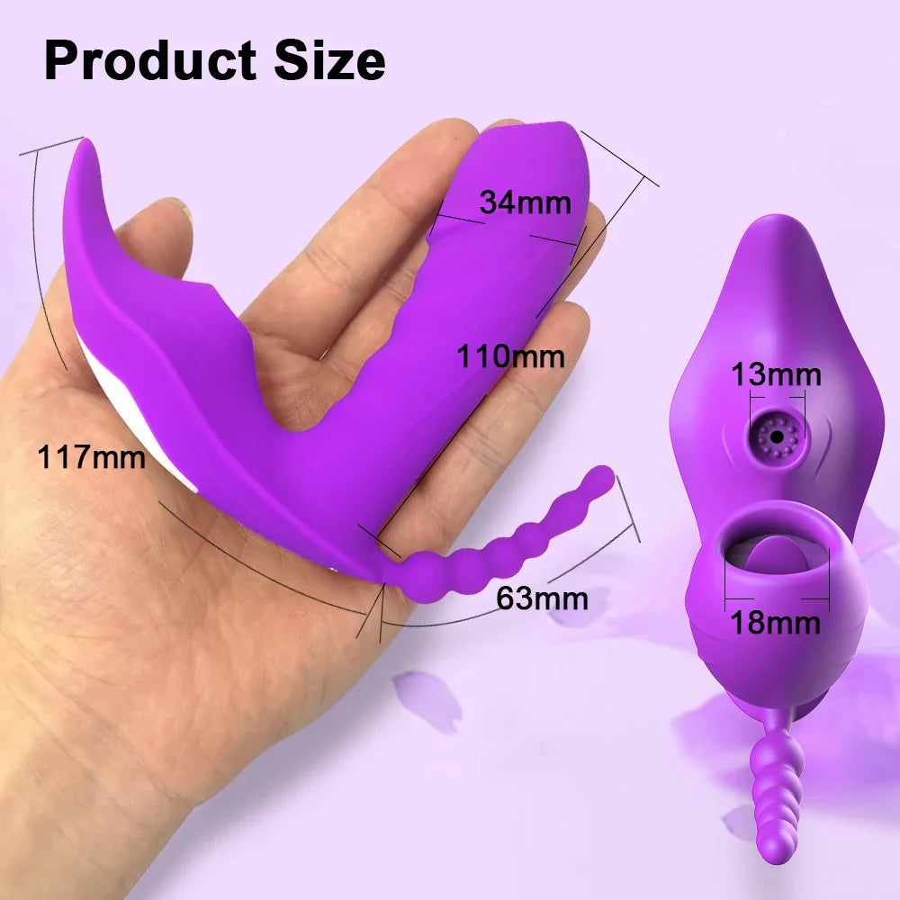 Wireless G-Spot Sucker & Clit Stimulator for Couples-1